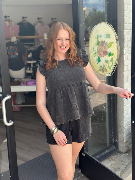 Ash Black Short