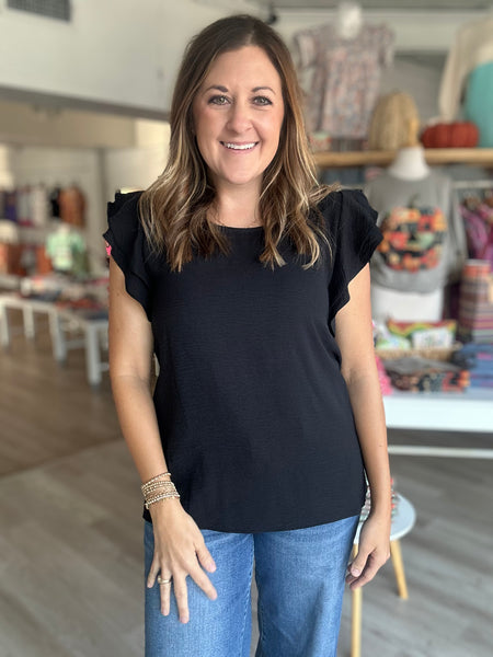Ready to go Top in Black