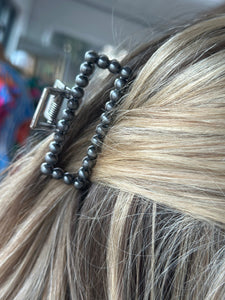 Faux Pearl Medium Clip