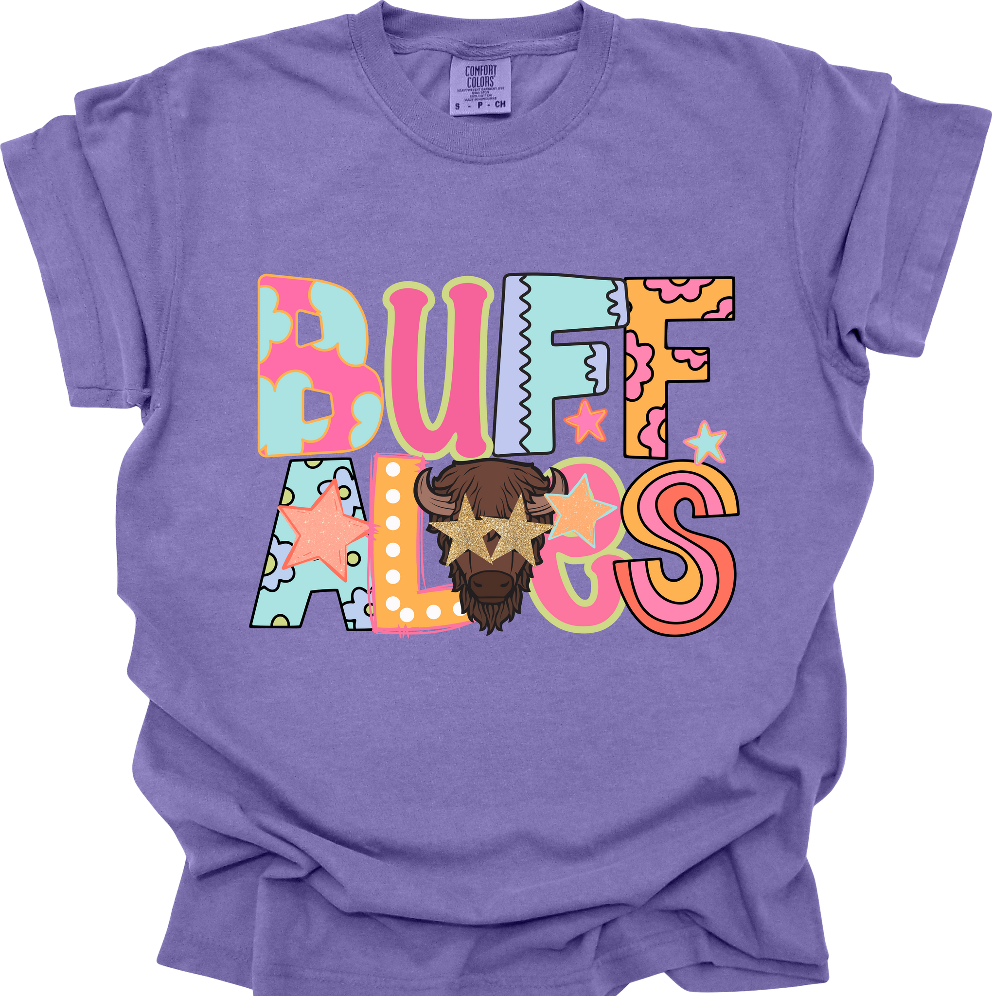 Star of the Show 2.0 - Buffaloes on Purple