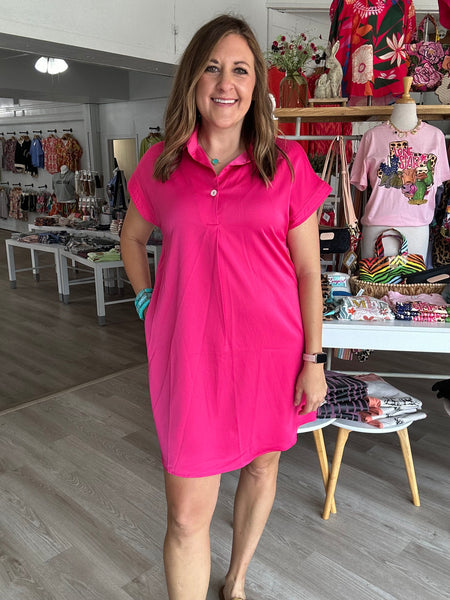 Rose Shift Dress