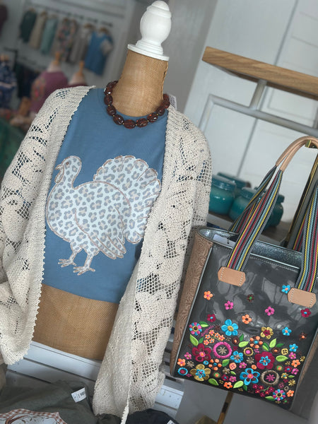 Leopard Turkey Tee