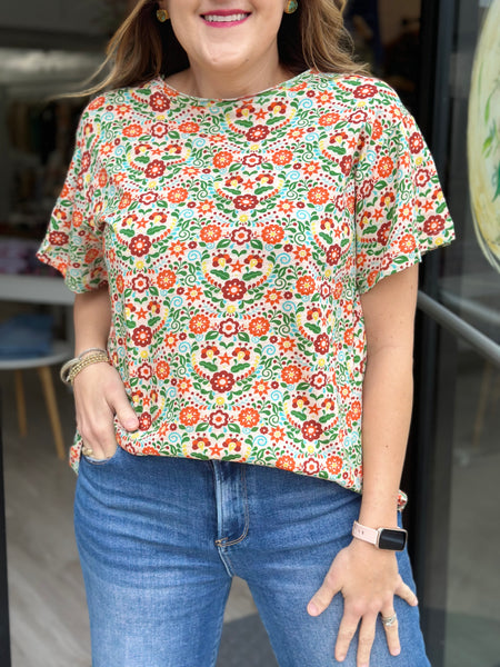 Flower Power Top