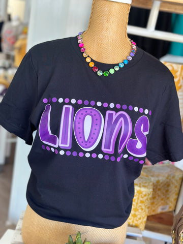 On the Bright Side - Lions in Purple