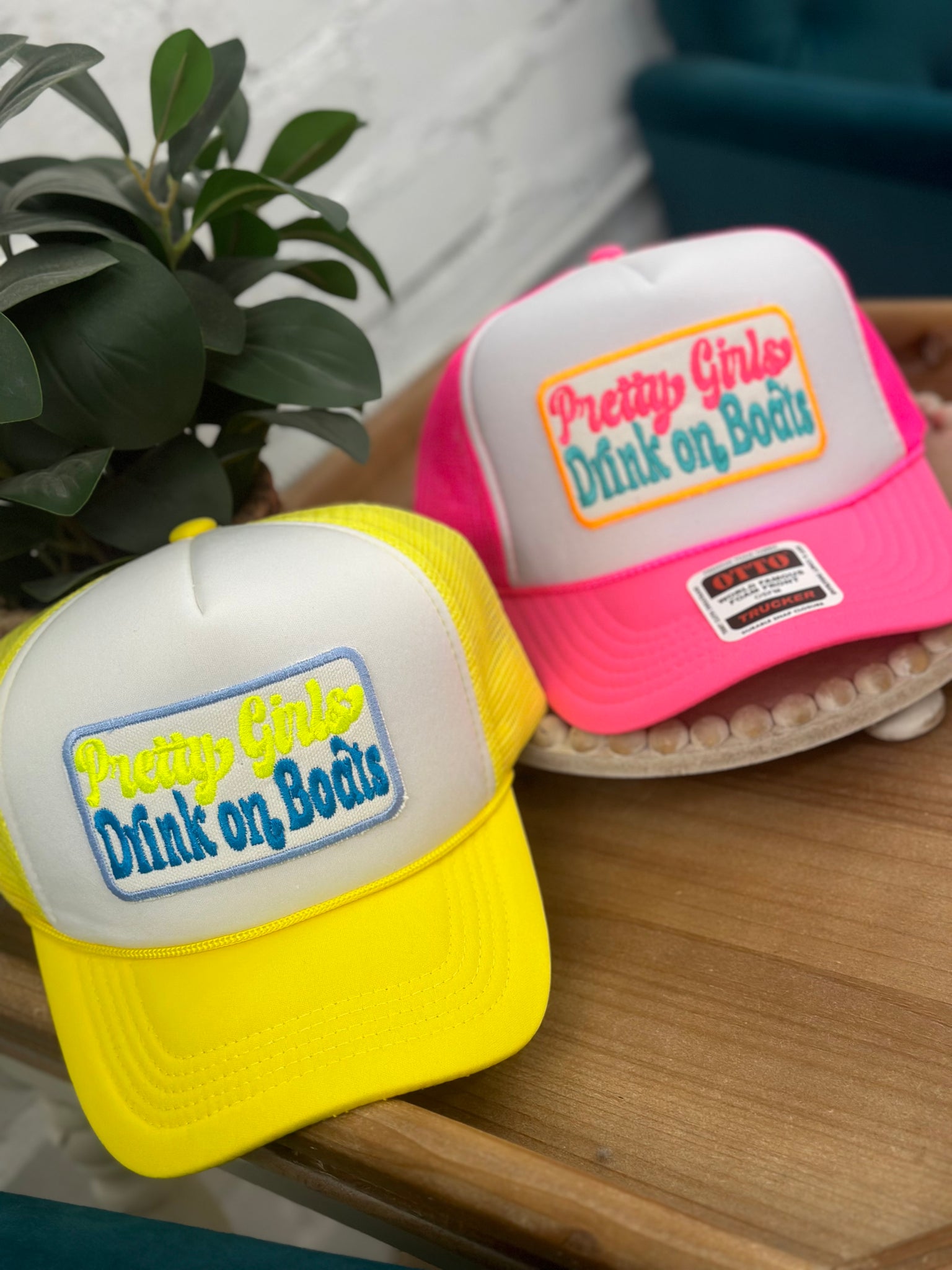Pretty Girls Drink on Boats Cap