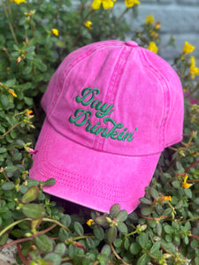 Day Drinkin’ Cap - Pink/Green