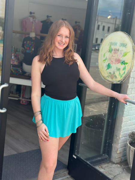 Active Skirt Turquoise
