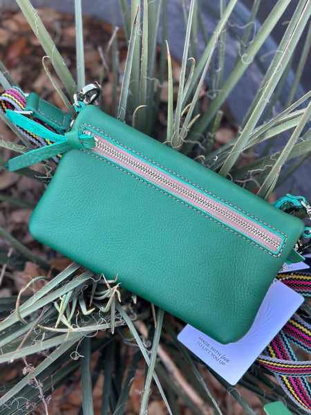 Teal Uptown Crossbody