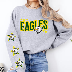 Be A Star Mascot - Eagles (Yellow/Green)