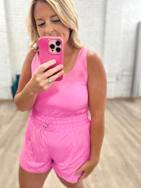 Peppy Pink Romper