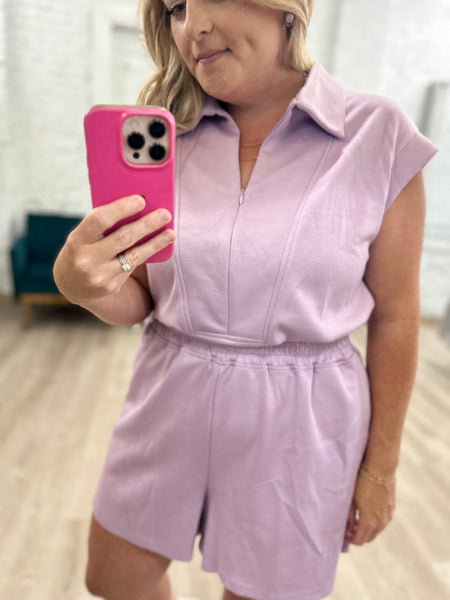 Orchid Romper