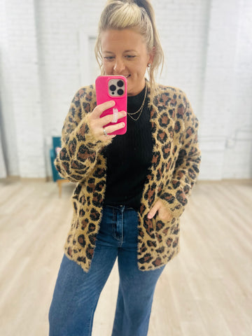Leopard Cozy Cardigan