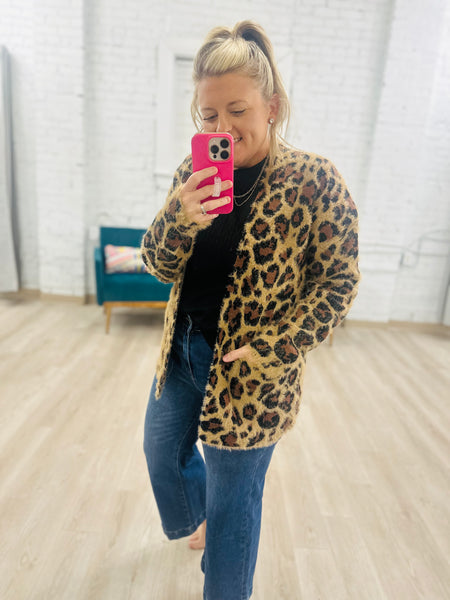 Leopard Cozy Cardigan