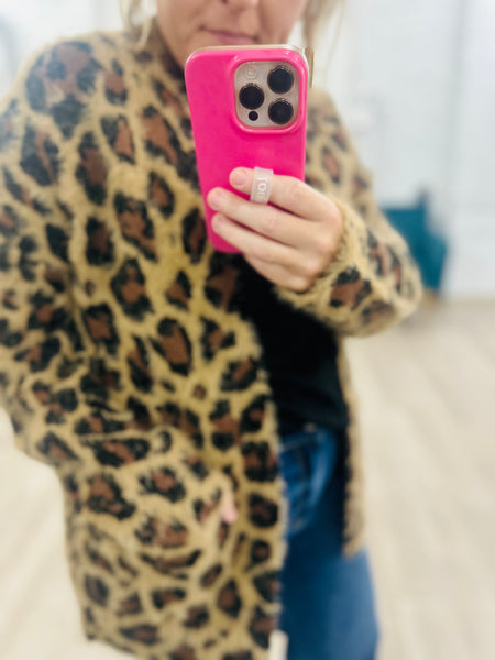 Leopard Cozy Cardigan