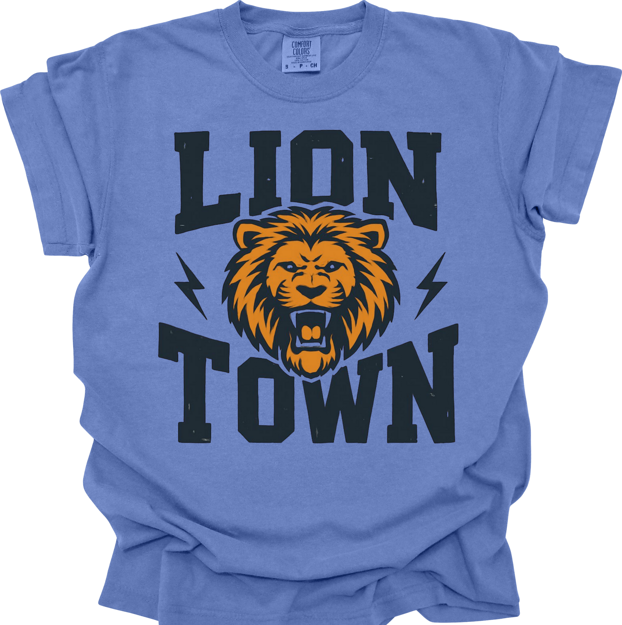 ✨Lion Town on Blue✨