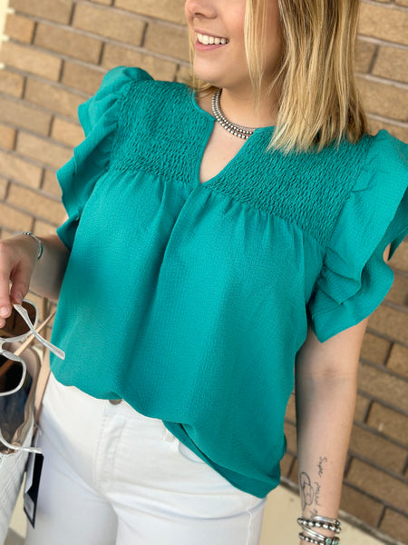 Perfect Teal Top
