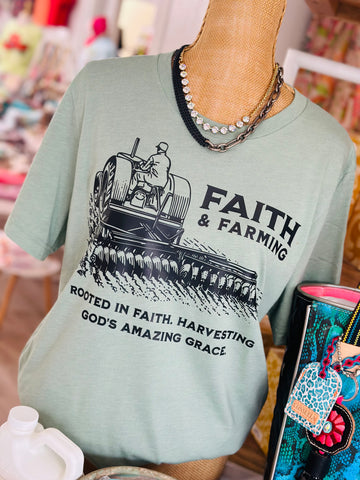 Faith & Farming Tee
