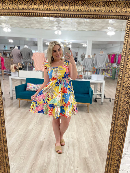 Sadie Ruffle Dress