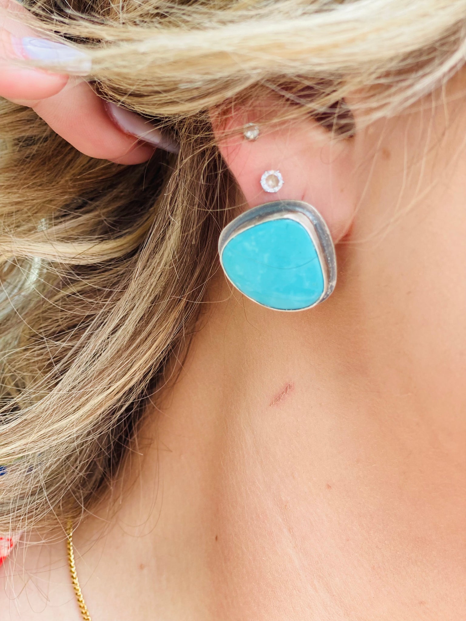 Ws Turquoise studs